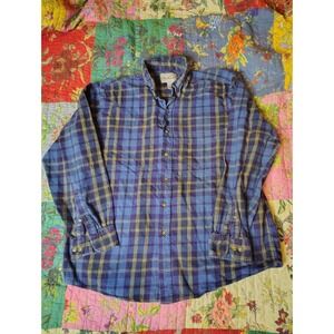 Vintage Greatland Shirt Mens XL Purple Plaid Flannel Lumberjack Normcore Mens